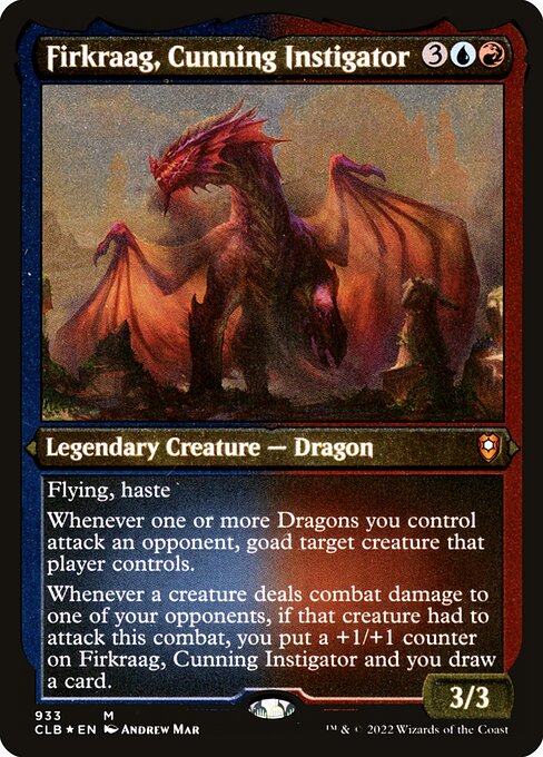 Firkraag, Cunning Instigator - Commander Legends: Battle for Baldur's Gate (#933) - Illustrated by Andrew Mar - Magic: The Gathering Card