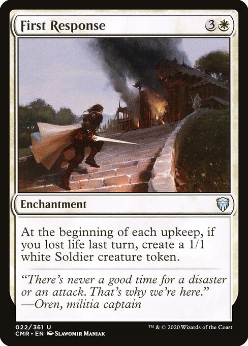 First Response - Commander Legends Magic card