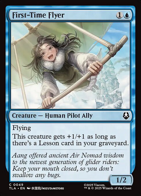 First-Time Flyer - Avatar: The Last Airbender Magic card