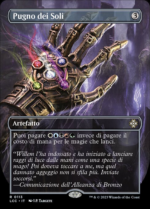 Puño de los soles (Fist of Suns) - Fifth Dawn (#123) - Illustrated by Arnie Swekel - Magic: The Gathering Card