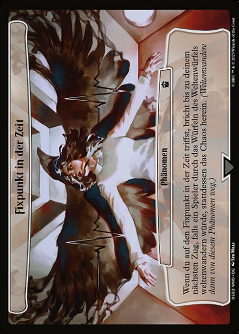 Fixpunkt in der Zeit (Fixed Point in Time) - Doctor Who (#582) - Illustrated by Syd Mills - Magic: The Gathering Card