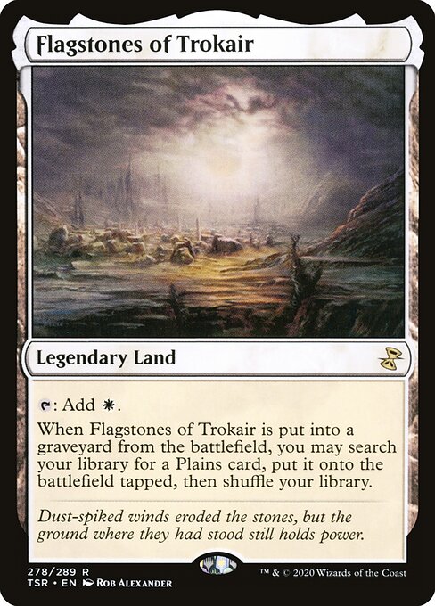Flagstones of Trokair - Time Spiral Remastered Magic card