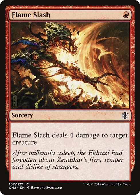 Flame Slash - Conspiracy: Take the Crown Magic card