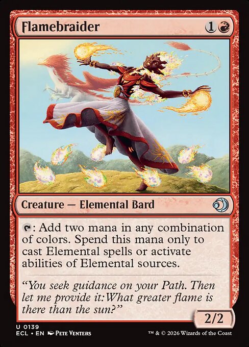 Flamebraider - Lorwyn Eclipsed Magic card