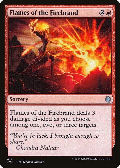 Flames of the Firebrand - Jumpstart Magic card
