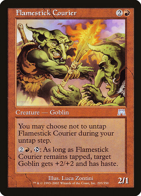 Flamestick Courier - Onslaught Magic card