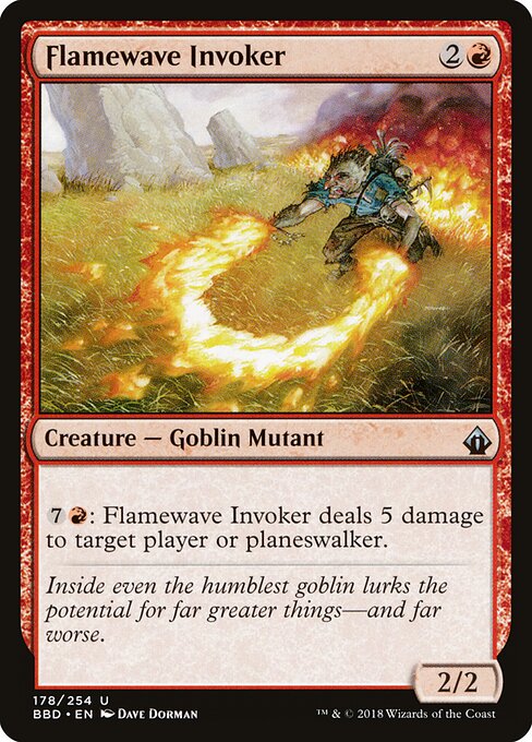 Flamewave Invoker - Battlebond Magic card