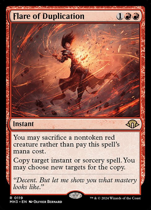 Flare of Duplication - Modern Horizons 3 Magic card