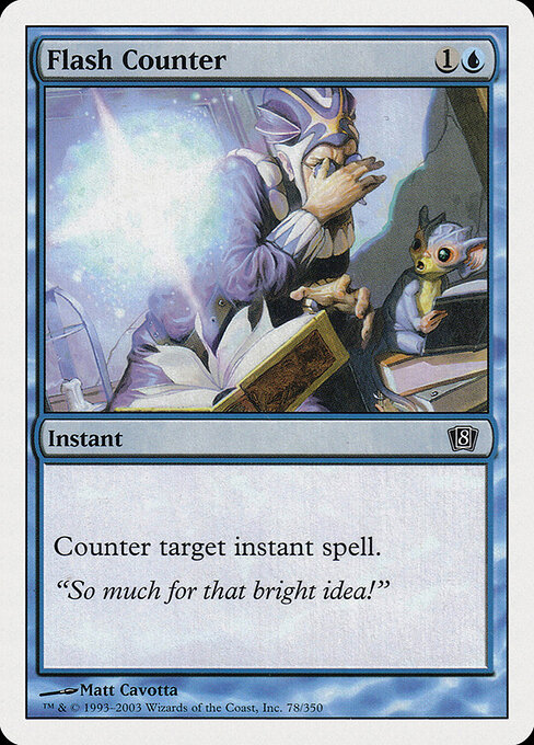 Flash Counter - Eighth Edition Magic card