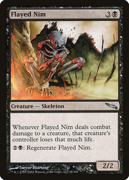 Flayed Nim - Mirrodin Magic card