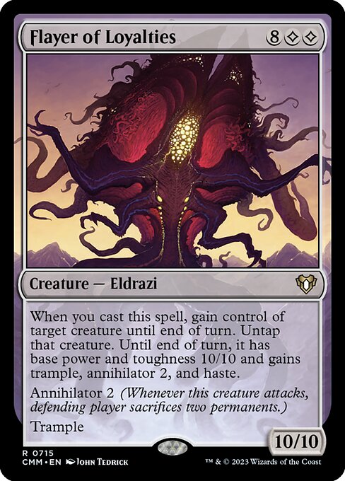 Flayer of Loyalties - Commander Masters Magic card
