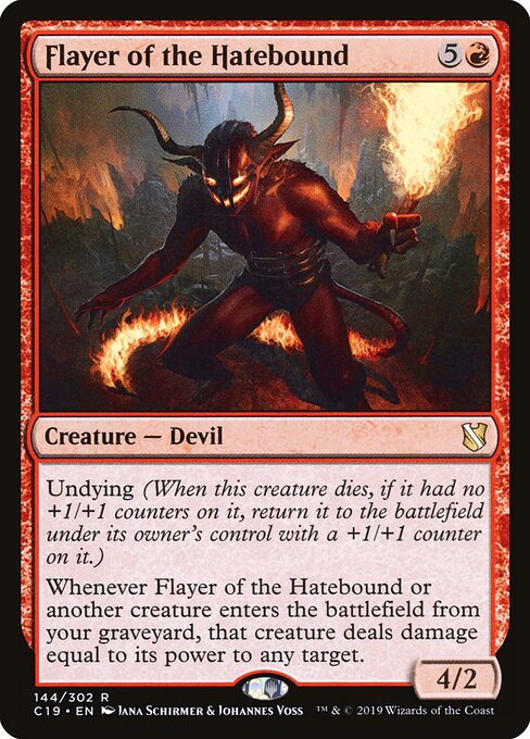 Flayer of the Hatebound - Commander 2019 Magic card