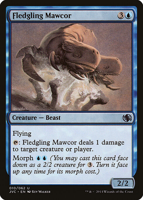 Fledgling Mawcor - Duel Decks Anthology: Jace vs. Chandra Magic card