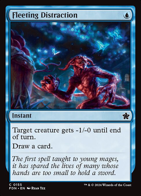 Fleeting Distraction - Foundations Magic card