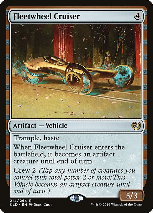 Fleetwheel Cruiser - Kaladesh Magic card