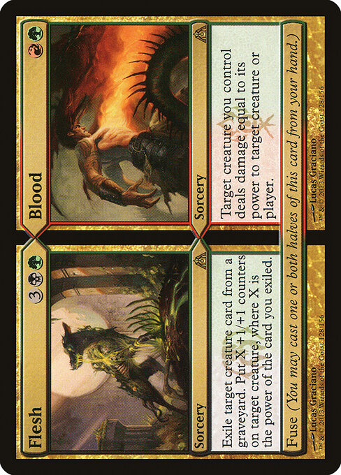 Flesh // Blood - Dragon's Maze Magic card