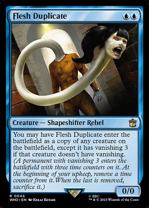 Flesh Duplicate - Doctor Who Magic card