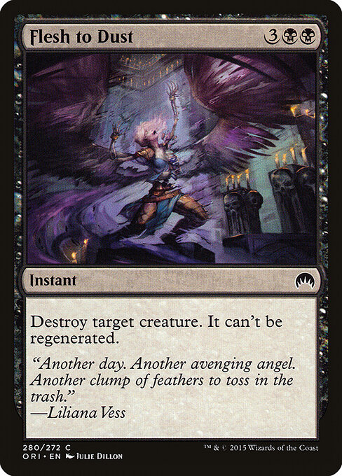 Flesh to Dust - Magic Origins Magic card
