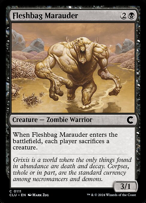 Fleshbag Marauder - Ravnica: Clue Edition Magic card