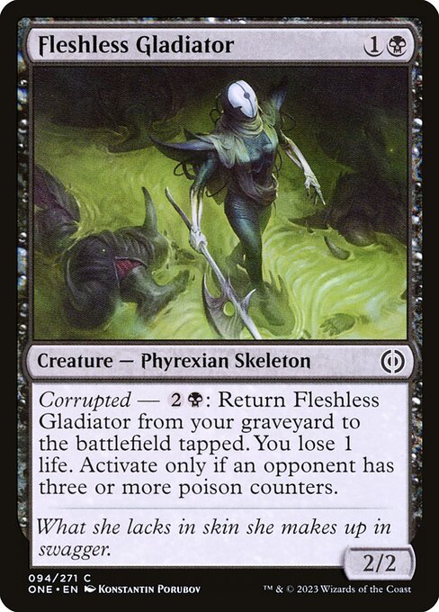Fleshless Gladiator - Phyrexia: All Will Be One Magic card
