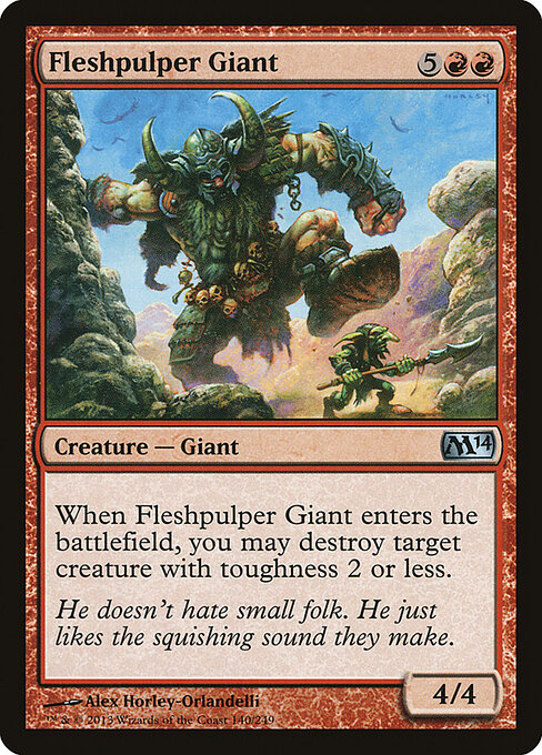Fleshpulper Giant - Magic 2014 Magic card