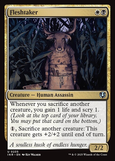 Fleshtaker - Innistrad Remastered Magic card