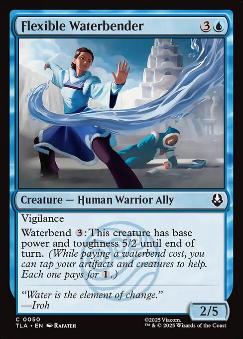 Flexible Waterbender - Avatar: The Last Airbender Magic card