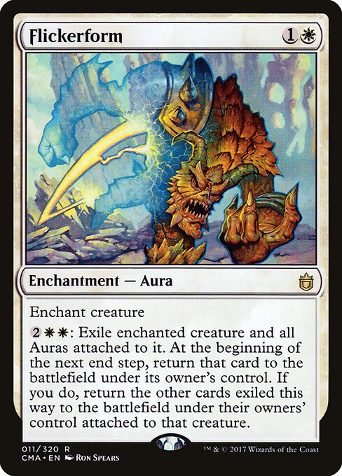 Flickerform - Commander Anthology (#11) - Illustrated by Ron Spears - Magic: The Gathering Card