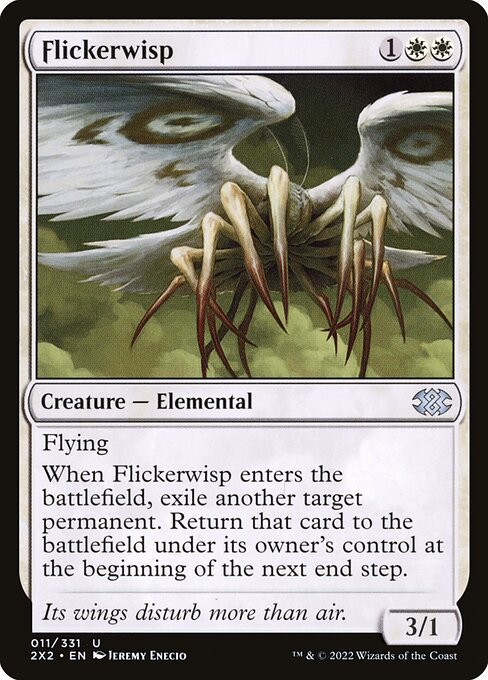 Flickerwisp - Double Masters 2022 Magic card