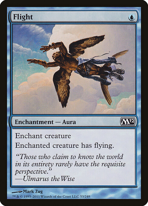 Flight - Magic 2012 (#53) - Illustrated by Mark Zug - Magic: The Gathering Card