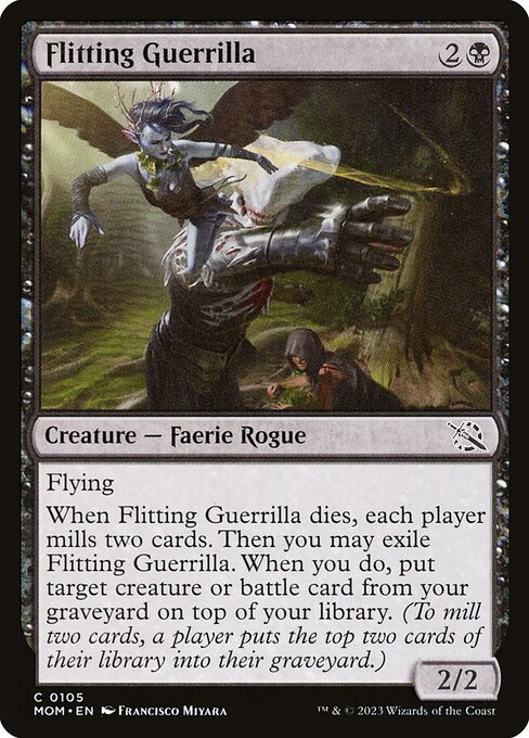 Flitting Guerrilla - March of the Machine Magic card