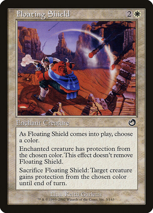 Floating Shield - Torment Magic card
