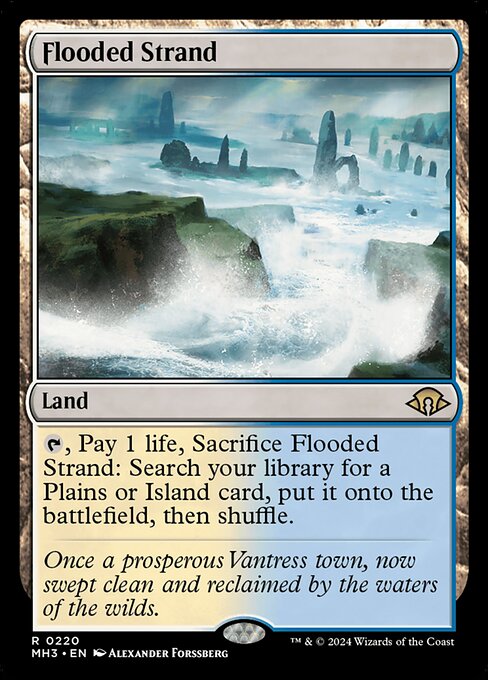 Flooded Strand - Modern Horizons 3 Magic card