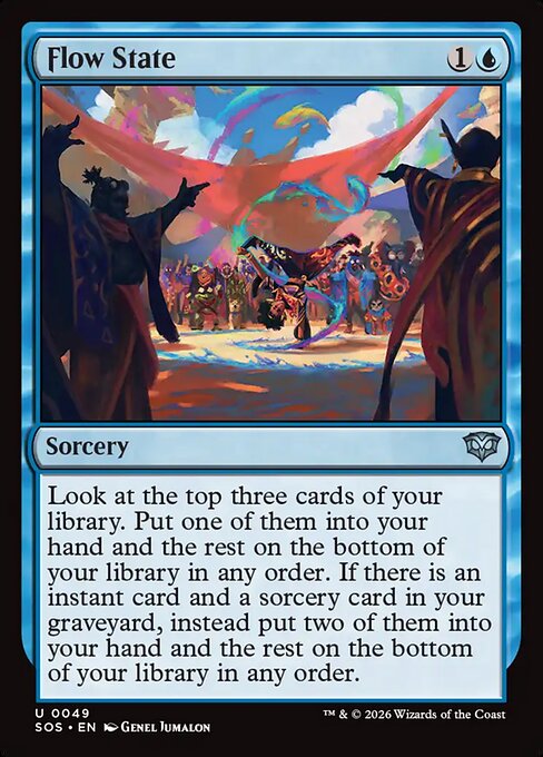 Flow State - Secrets of Strixhaven Magic card