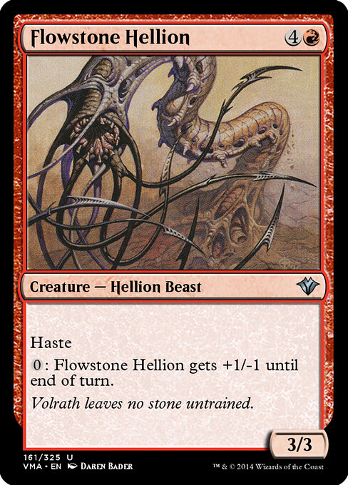 Flowstone Hellion - Vintage Masters Magic card