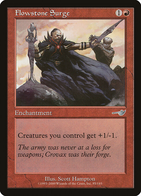 Flowstone Surge - Nemesis Magic card