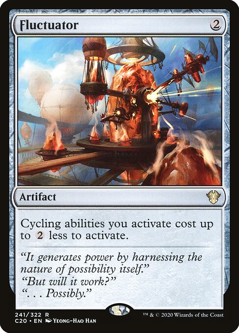 Fluctuator - Commander 2020 Magic card