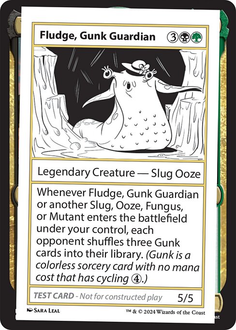 Fludge, Gunk Guardian - Mystery Booster 2 Magic card