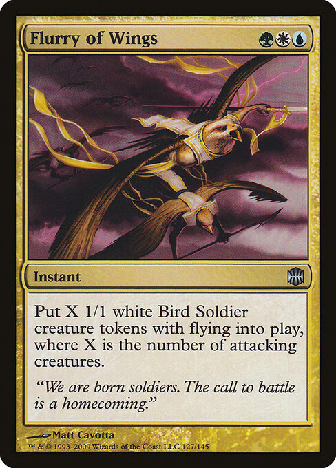 Flurry of Wings - Alara Reborn Magic card