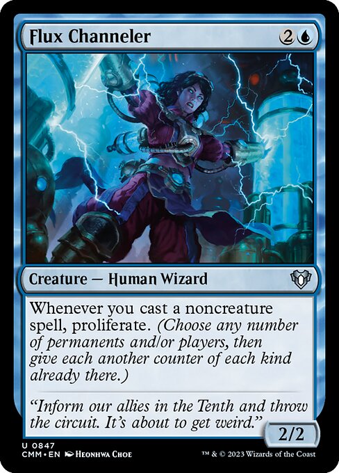 Flux Channeler - Commander Masters Magic card
