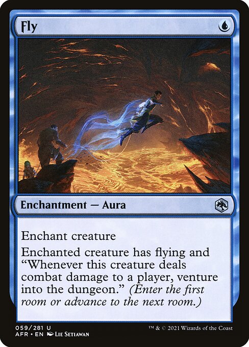 Fly - Adventures in the Forgotten Realms Magic card