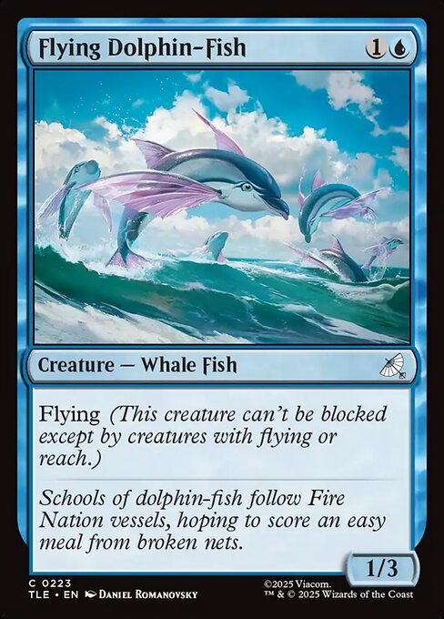 Flying Dolphin-Fish - Avatar: The Last Airbender Eternal Magic card