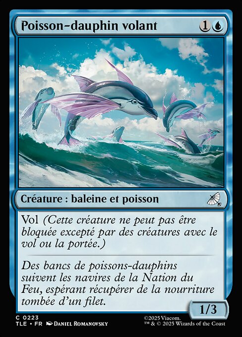 Flying Dolphin-Fish