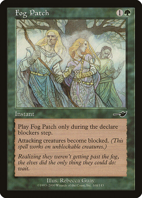 Fog Patch - Nemesis Magic card