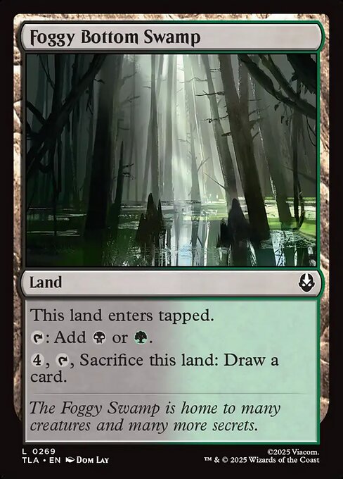 Foggy Bottom Swamp - Avatar: The Last Airbender Magic card