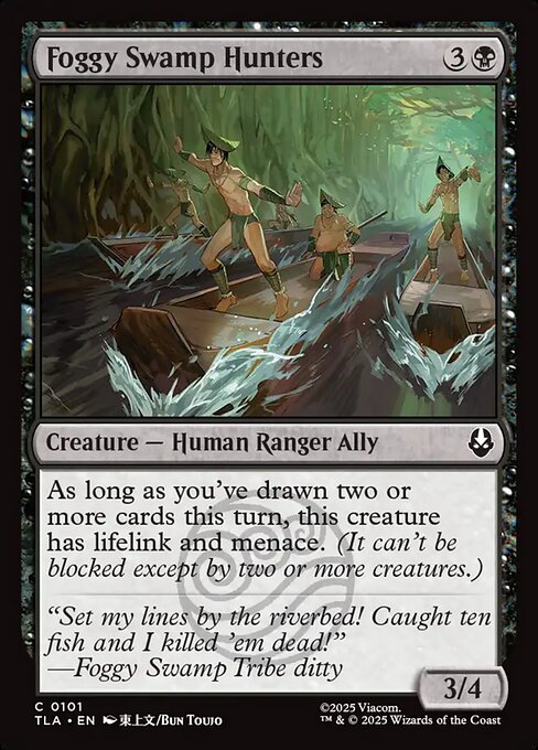 Foggy Swamp Hunters - Avatar: The Last Airbender Magic card