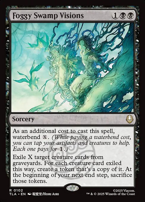 Foggy Swamp Visions - Avatar: The Last Airbender Magic card