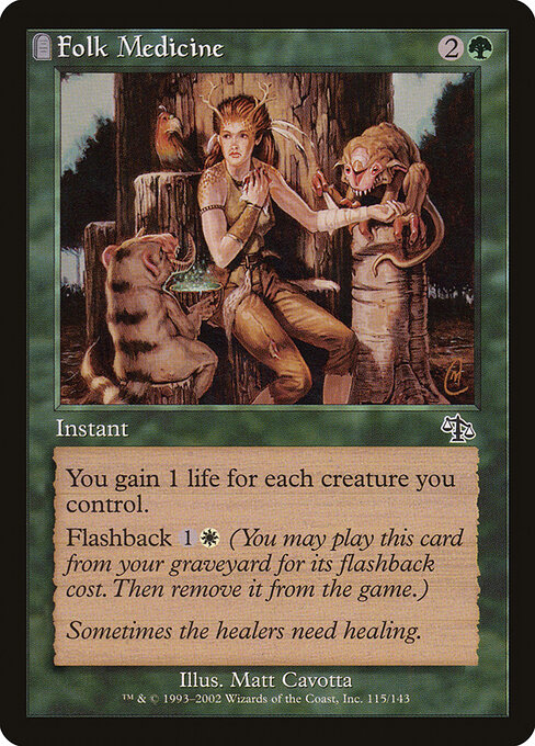 Folk Medicine - Judgment Magic card