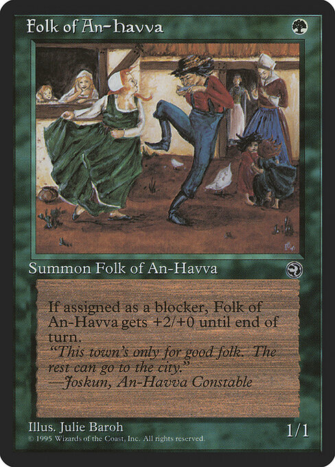 Folk of An-Havva - Homelands Magic card