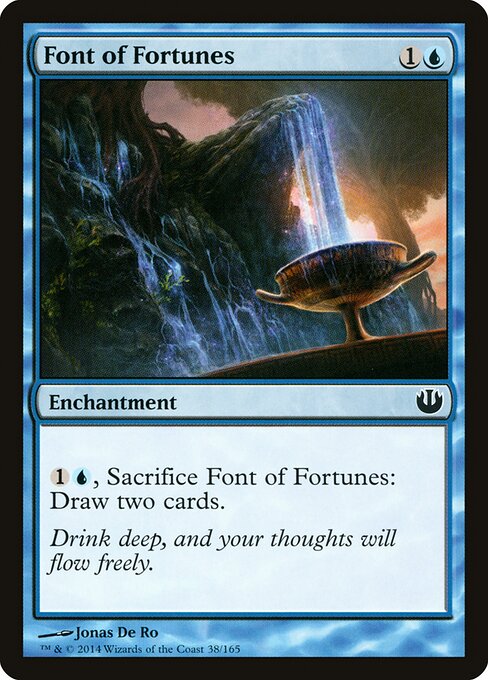 Font of Fortunes - Journey into Nyx Magic card
